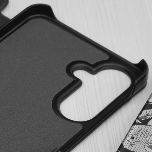  Techsuit - eFold sorozat - Samsung Galaxy A56 5G - Fekete tok - 3