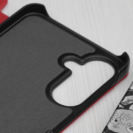  Techsuit - eFold sorozat - Samsung Galaxy A56 5G - Piros tok - 3