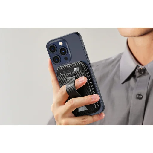ESR Grip Wallet Állvány (Fekete Szénszálas), - 5
