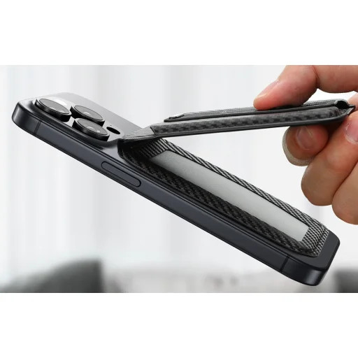 ESR Grip Wallet Állvány (Fekete Szénszálas), - 6