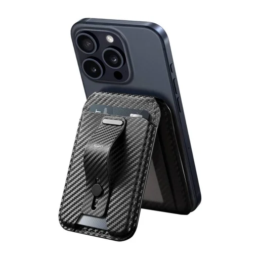 ESR Grip Wallet Állvány (Fekete Szénszálas), - 1