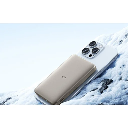 ESR Qi2 MagSlim Powerbank 5000 mAh (titán) - 4