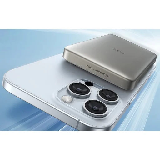 ESR Qi2 MagSlim Powerbank 10000 mAh (titán) - 3