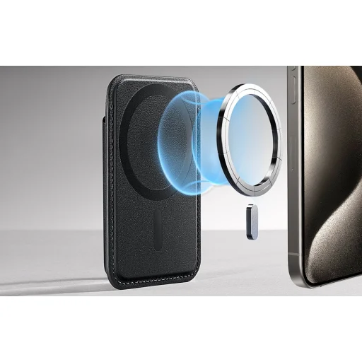 ESR Mágneses Pénztárca Boost, HaloLock (éjféli fekete) - 5