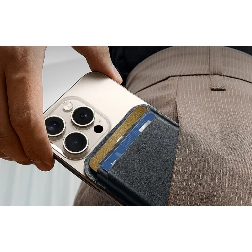 ESR Mágneses Pénztárca Boost, HaloLock (éjféli fekete) - 6