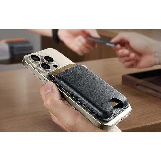 ESR Mágneses Pénztárca Boost, HaloLock (éjféli fekete) - 7