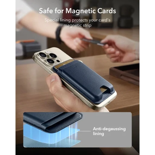 ESR magnetická peňaženka Boost, HaloLock (námornícka modrá) MagSafe - 2