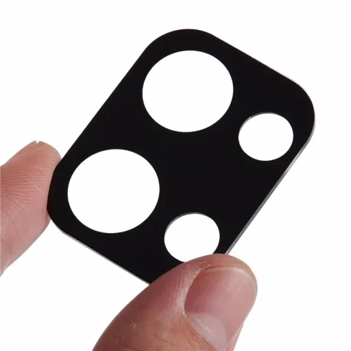  Techsuit - Teljes kameraüveg - Oppo Reno13 - fekete üvegfólia - 3