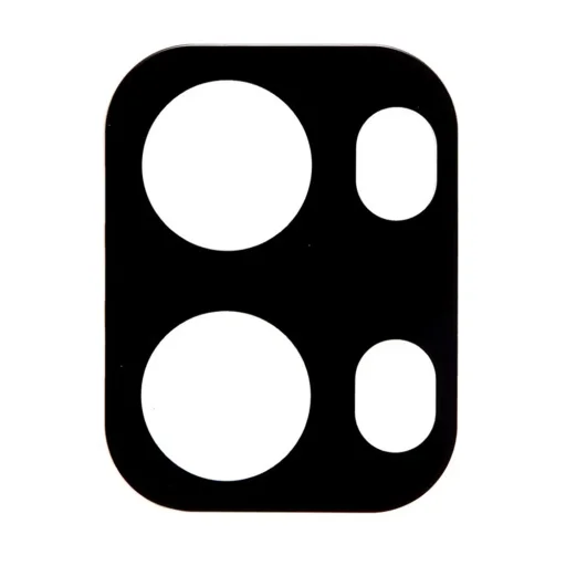  Techsuit - Teljes Kameravédő Üveg - Oppo Reno13 Pro - Fekete üvegfólia - 2