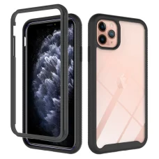  Techsuit - Defense360 Pro + Képernyővédő - iPhone 11 Pro - Fekete tok
