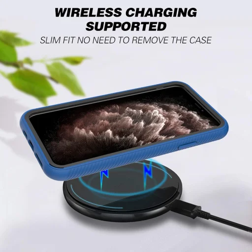  Techsuit - Defense360 Pro + Képernyővédő - iPhone 11 Pro - Fekete tok - 7