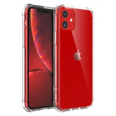  Techsuit - Ütésálló átlátszó szilikon tok - iPhone 11 - Átlátszó