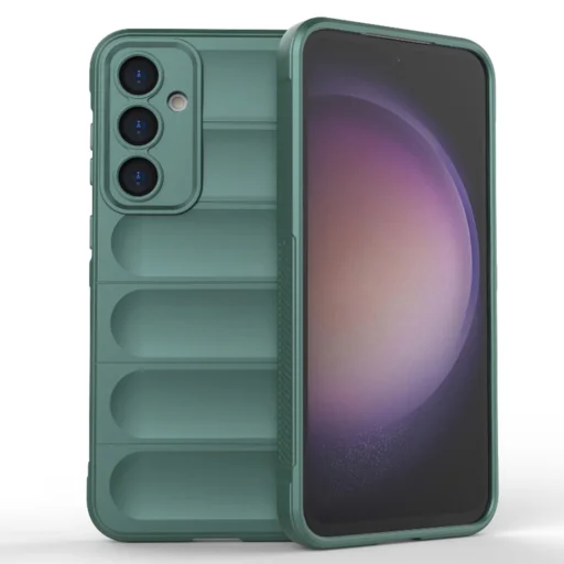  Techsuit - Mágikus Pajzs - Samsung Galaxy S23 FE - Zöld tok - 1