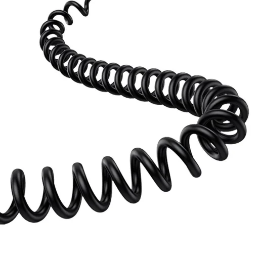 Baseus Kör alakú műanyag autós töltő (C+C) + (C&L) kábel 60W Kozmikus fekete - 6