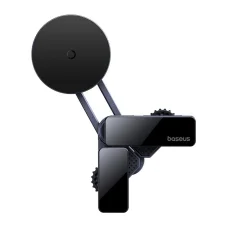 Baseus MaxView Mágneses Autós Tartó Jármű Információs Képernyőhöz Űrszürke