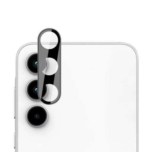  Techsuit - Teljes Kameraüveg - Samsung Galaxy A35 5G - Fekete üvegfólia - 1