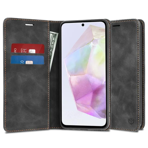  Techsuit - Kényelmes Borító - Samsung Galaxy A35 5G - Fekete tok - 1