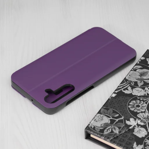  Techsuit - eFold sorozat - Samsung Galaxy A15 4G / A15 5G - Lila tok - 2