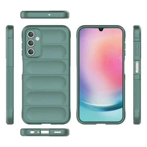  Techsuit - Varázspajzs - Samsung Galaxy A25 5G - Zöld tok - 2