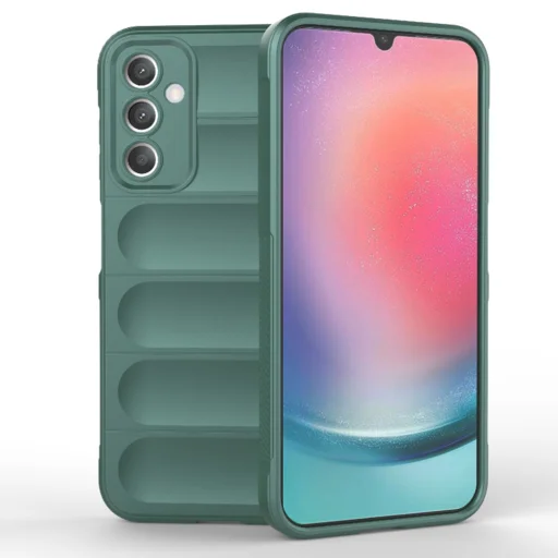  Techsuit - Varázspajzs - Samsung Galaxy A25 5G - Zöld tok - 1
