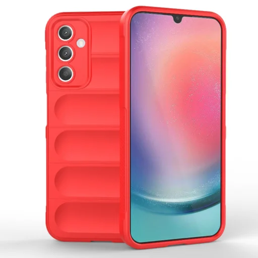  Techsuit - Varázs Pajzs - Samsung Galaxy A25 5G - Piros tok - 1