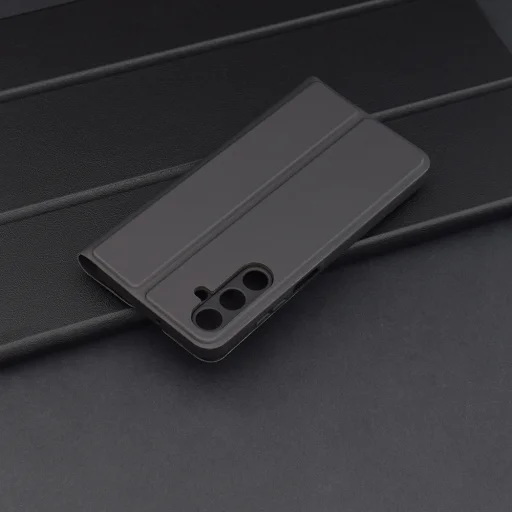  Techsuit - Magskin Könyv - Samsung Galaxy A25 5G - Fekete tok - 2
