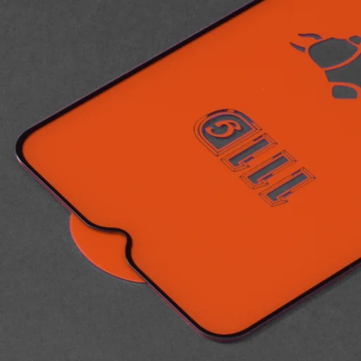  Techsuit - 111D Teljes Borítású / Teljes Ragasztású Üveg - Samsung Galaxy A14 4G / A14 5G - Fekete üvegfólia - 3