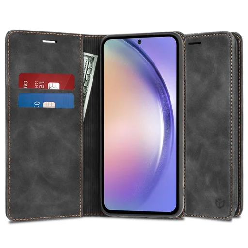  Techsuit - Kényelmes Borítás - Samsung Galaxy A54 - Fekete tok - 1