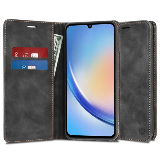  Techsuit - Kényelmes tok - Samsung Galaxy A34 5G - Fekete - 1