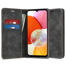  Techsuit - Kényelmes védőtok - Samsung Galaxy A14 4G / A14 5G - Fekete tok