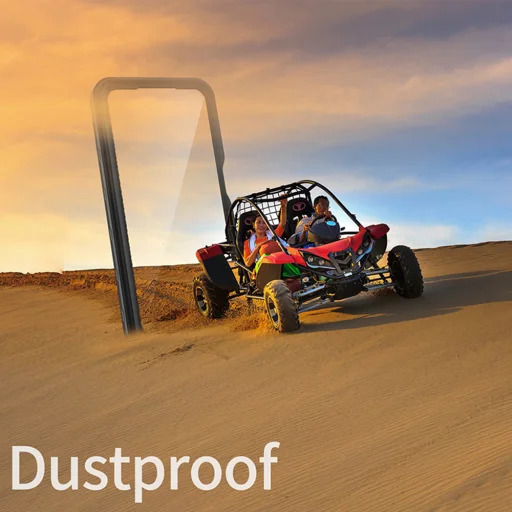 ShellBox - Vízálló IP68 tok - Samsung Galaxy A14 4G / A14 5G - Fekete - 4