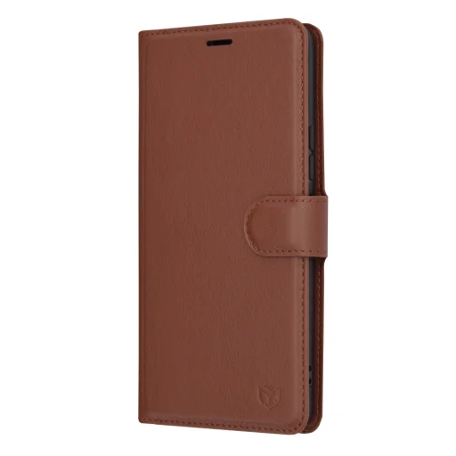  Techsuit - Bőr tok - Samsung Galaxy A53 5G - Barna - 4