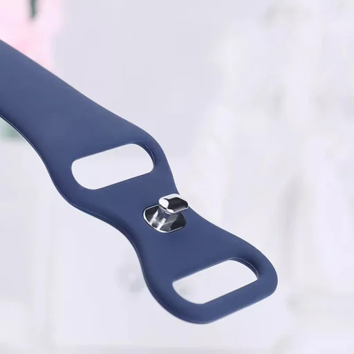 Techsuit - Apple Watch szíj (W031) - Apple Watch 1/2/3/4/5/6/7/8/9/10/SE/SE 2/Ultra/Ultra 2 (42/44/45/46/49mm) - Periwinkle. - 5