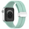  Techsuit - Óraszíj (W011) - Apple Watch 1/2/3/4/5/6/7/8/9/10/SE/SE 2/Ultra/Ultra 2 (42/44/45/46/49mm) - Türkiz Zöld thumbnail