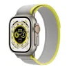  Techsuit - Óraszíj (W039) - Apple Watch 1/2/3/4/5/6/7/8/9/10/SE/SE 2/Ultra/Ultra 2 (42/44/45/46/49mm) - Sárga / Szürke thumbnail