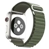  Techsuit - Óraszíj (W037) - Apple Watch 1/2/3/4/5/6/7/8/9/10/SE/SE 2 (38/40/41/42mm) - Katonai zöld thumbnail