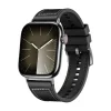  Techsuit - Óraszíj 32mm (W051) - Apple Watch 1/2/3/4/5/6/7/8/9/10/SE/SE 2 (38/40/41/42mm) - Fekete thumbnail
