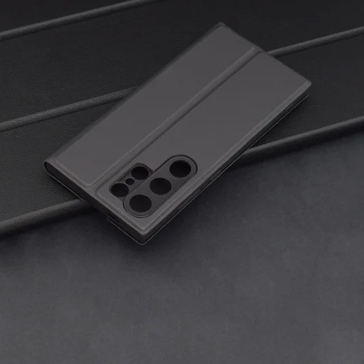  Techsuit - Magskin Könyvtok - Samsung Galaxy S24 Ultra - Fekete tok - 2