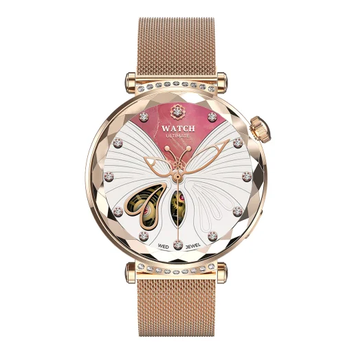 Blavec Smartwatch W19 Liana HD AMOLED (SWW19-RG) rose gold + 2 szíj - 6