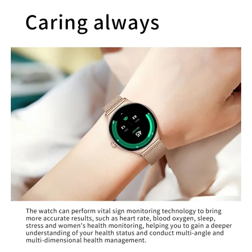 Blavec Okosóra M01 Vesta HD AMOLED (SWM01-RG) rózsa arany - 3