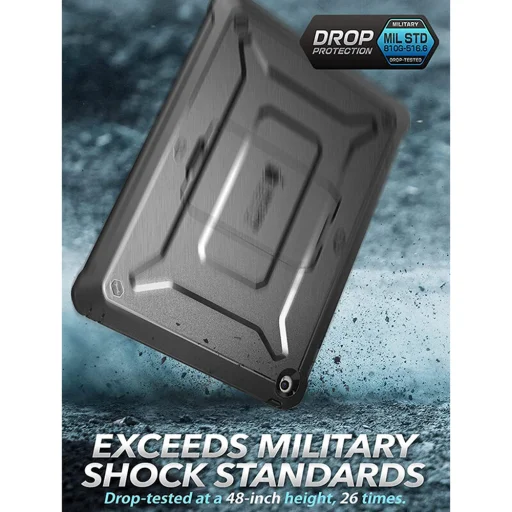  Apple iPad 10.2 (2021/2020/2019) Fekete Supcase - Unicorn Beetle Pro tok - 3