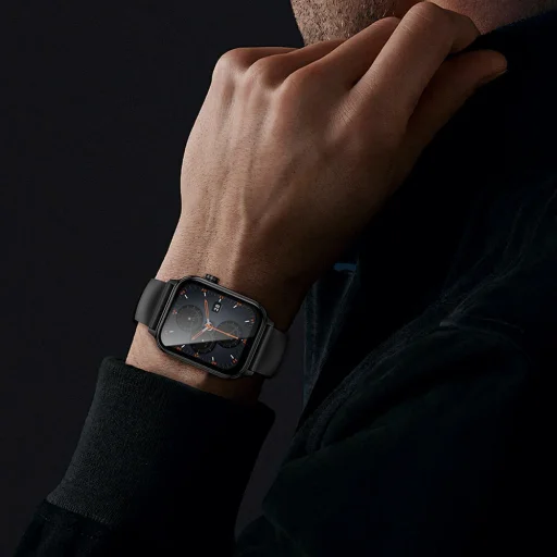 HOCO okosóra hívás funkcióval Y26 fekete - 5