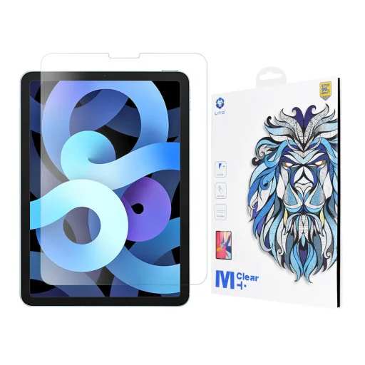  Lito - 2.5D Klasszikus Üveg - Apple iPad Air 4 (2020) / Air 5 (2022) - Átlátszó - 1