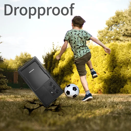 ShellBox - Vízálló IP68 Tok - Samsung Galaxy S23 Ultra - Fekete tok - 5