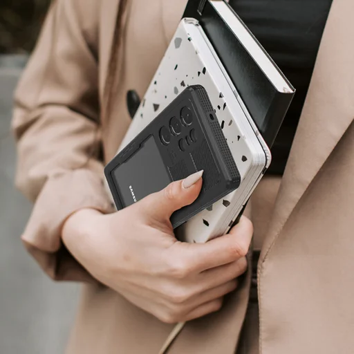 ShellBox - Vízálló IP68 Tok - Samsung Galaxy S23 Ultra - Fekete tok - 6