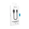Forever Core kábel USB - USB-C 0,2 m 3A fekete, thumbnail