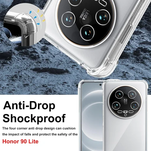  Techsuit - Ütésálló Átlátszó Szilikon - Xiaomi 14 Ultra - Átlátszó tok - 2