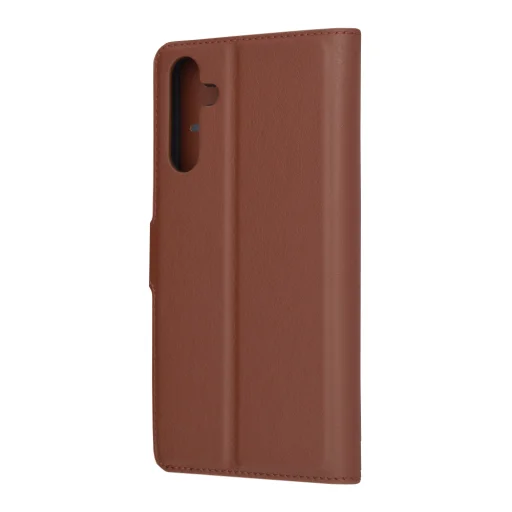  Techsuit - Bőrborító - Samsung Galaxy A15 4G / A15 5G - Barna tok - 5