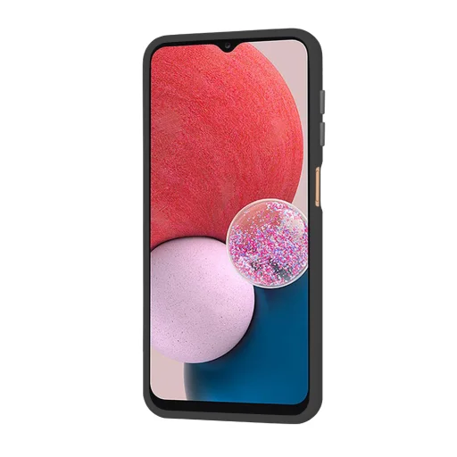  Techsuit - HaloFrost Sorozat - Samsung Galaxy A13 4G / A13 5G / A04S - Fekete tok - 3