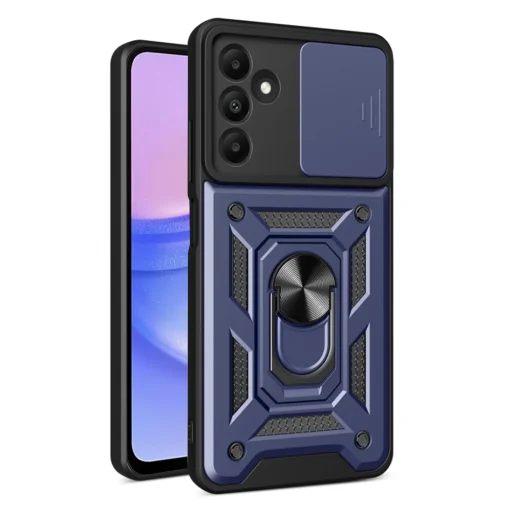  Techsuit - CamShield sorozat - Samsung Galaxy A15 4G / A15 5G - Kék tok - 1